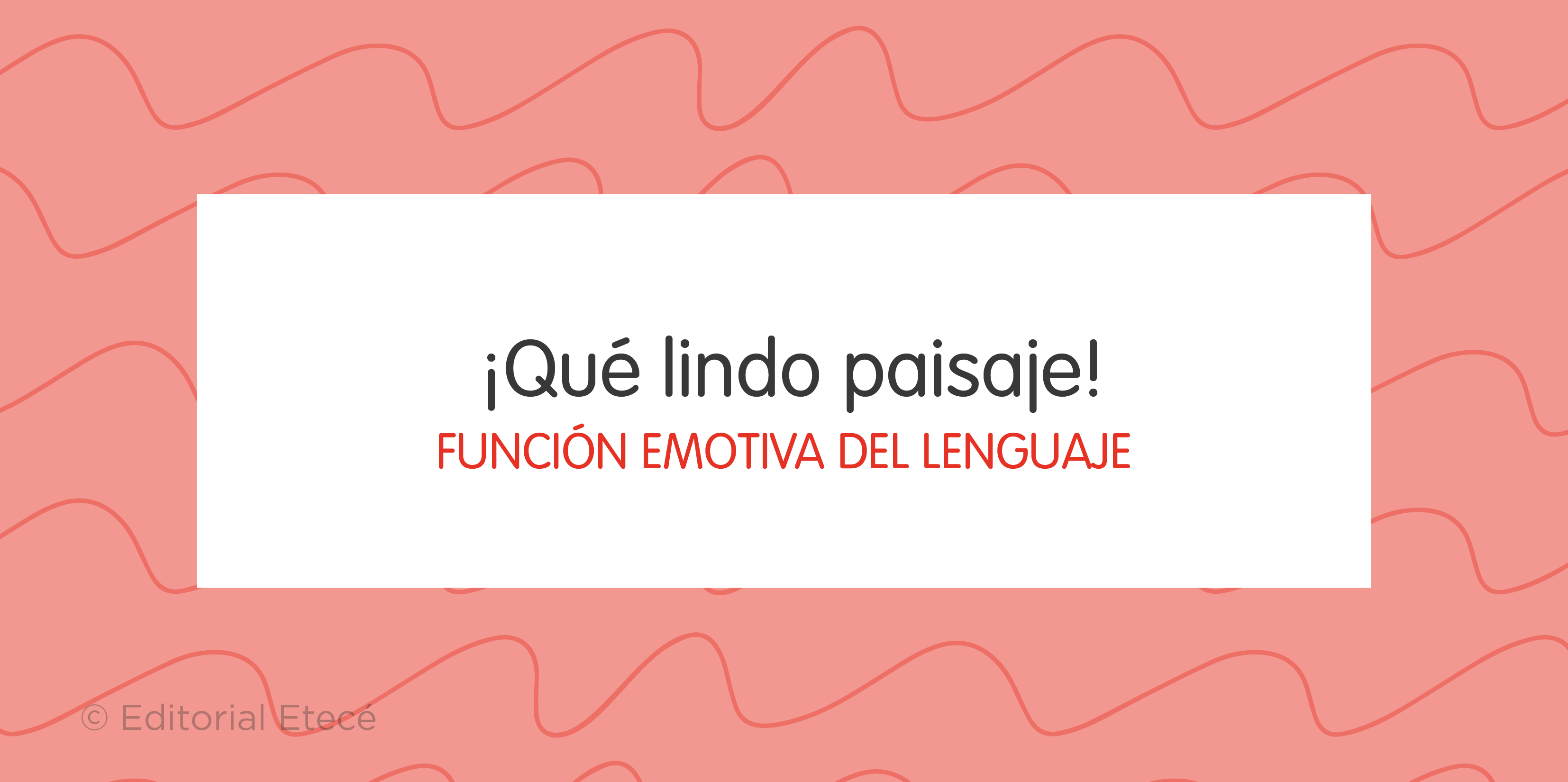 Ejemplo de oración en la que prevalece la función emotiva del lenguaje.